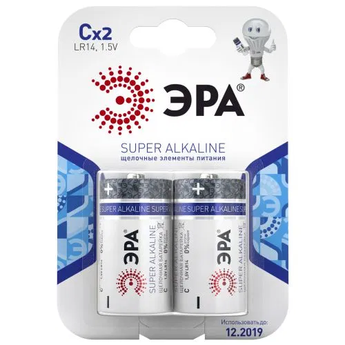 碱性电池 C/LR14-2BL (2个/板) Era C0038444