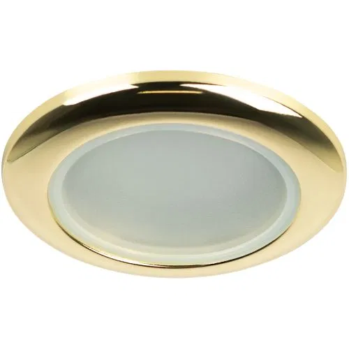 Светильник точечный WR1 GD 50Вт IP44 MR16 12В влагозащ. зол. ЭРА C0043846