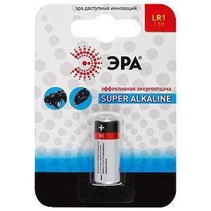 碱性电池 LR1-1BL ( blister.1pc) Эра C0045625