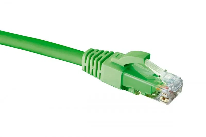Патч-корд U/UTP LSZH кат.5E 10м зел. Eurolan 21D-U5-10GR