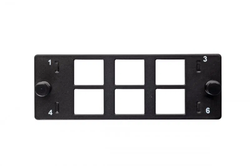 Планка Q-SLOT 6хKeystone UTP Eurolan 27M-00-01-06BL