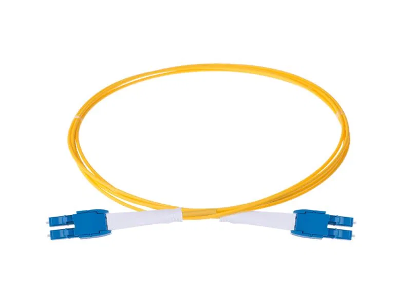 Шнур оптический HD OS2 дуплекс LC/UPC - дуплекс LC/UPC UNIBOOT PUSH-PULL 3м Eurolan 41B-S2-LC-LC-03