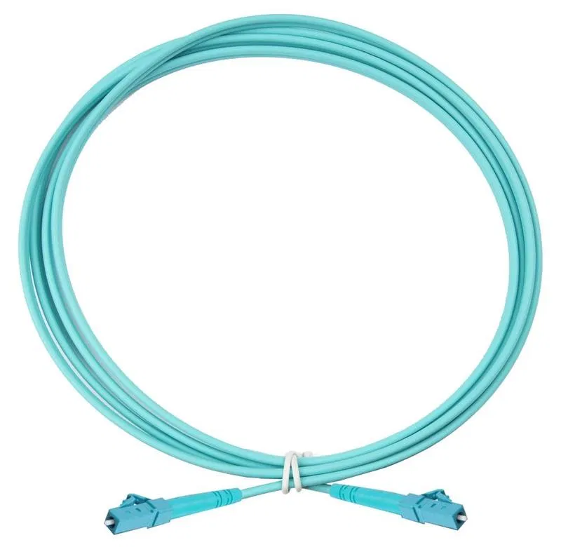 Патч-корд оптический симплексный OM3 50/125 LC-LC 1м Eurolan 41E-30-LC-LC-01