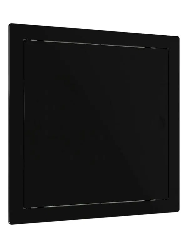 Люк ревизионный LN фланец 150х150 нажимной 172х172 пластик черн. EVECS L1515N Black