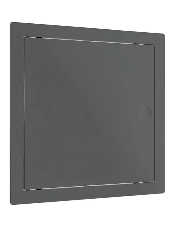 Люк ревизионный LN фланец 150х150 нажимной 172х172 пластик сер. EVECS L1515N Gray