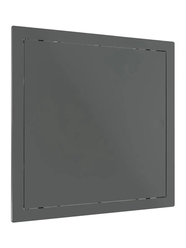 Люк ревизионный LN фланец 200х200 нажимной 224х224 пластик сер. EVECS L2020N Gray