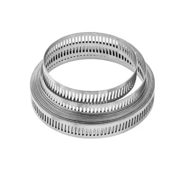 Clamp strip 12mm x 10m stainless steel Extherm Clamp strip