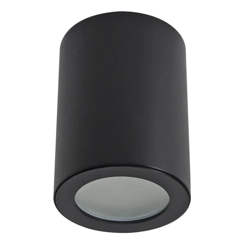 Светильник декоративный DLC-S606 IP44 BLACK Sotto GU10 накладной без лампы метал. черн. Fametto UL-00008861