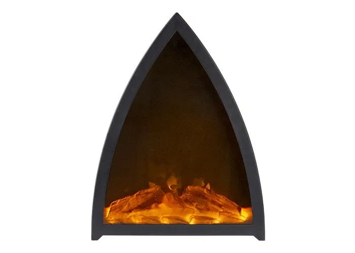 LED lamp "Kamin" FL-H37 USB IP20 373x291x125 triangle. USB/batteries 3xC/LR14 (not included) FAZA 5034419