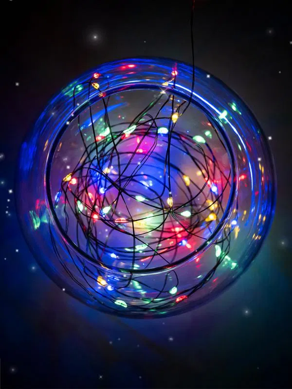 "Роса" 串灯 DC-G06-120M 120 RGB microLED 12.1m. 8模式 3хAA ФАZА 5059610