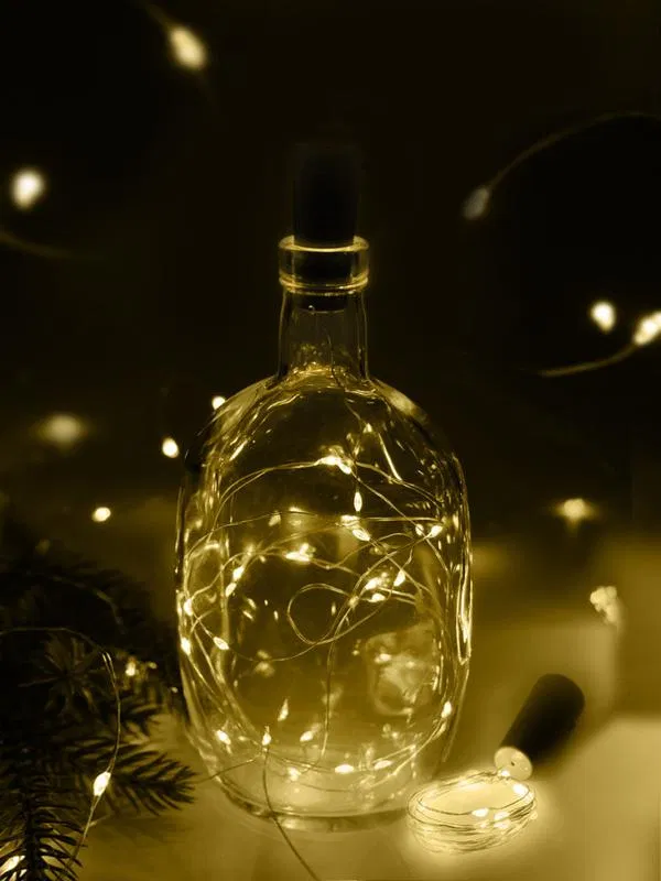 String lights "Cork" DC-G04-20YS2 20 LED 3x(LR44/LR1154/AG13/G13) in yellow set (pack 2pcs) FAZ 5059672
