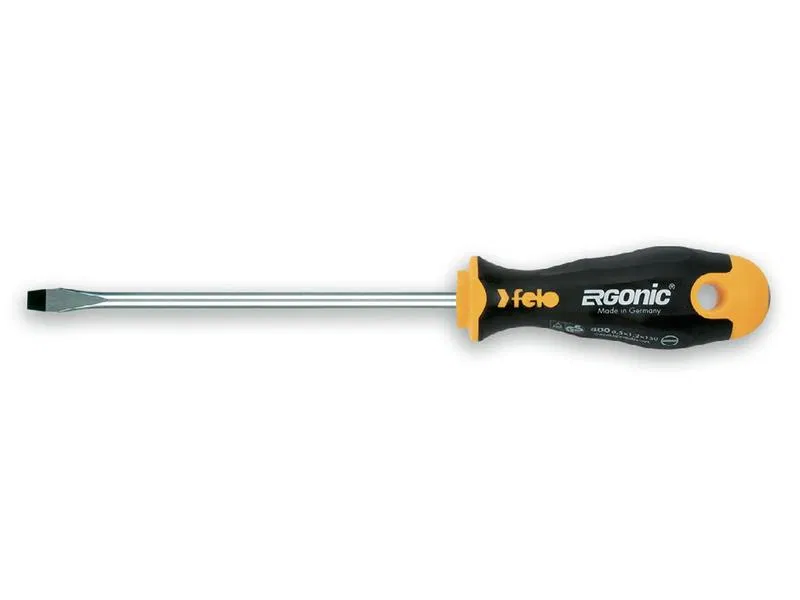 Отвертка плоская шлицевая Ergonic 5.5х1.0х200 Felo 40055710