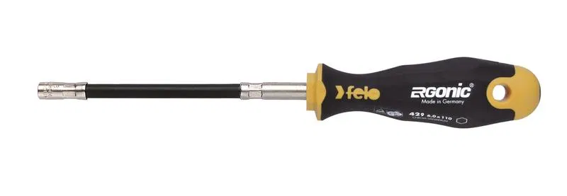 Отвертка Ergonic с гибким стержнем под биту 1/4дюймх170 Felo 42963540