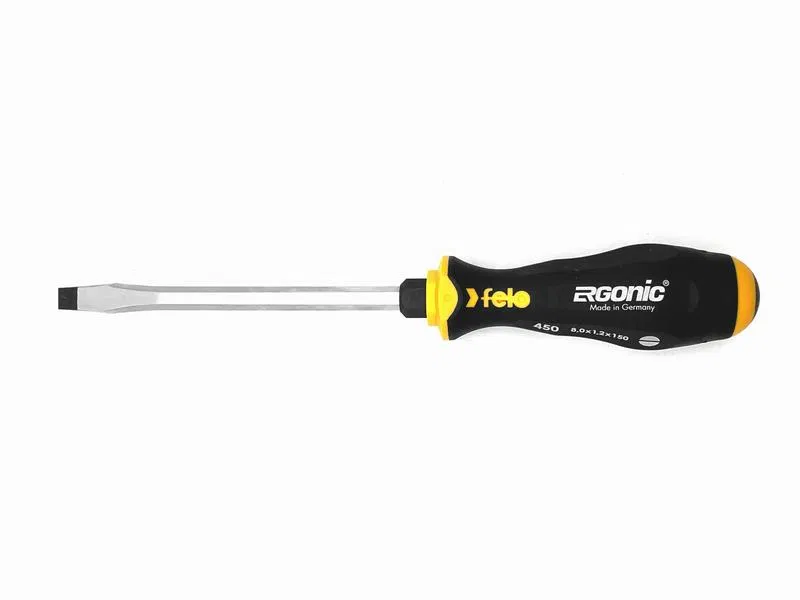Отвертка плоская шлицевая ударная Ergonic 8.0х1.6х150 Felo 45008040