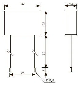 Module for use with illuminated buttons for 26 series FINDER 02600