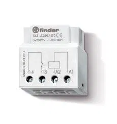 Monostable intermediate relay 1NO 12A 12V AC box mounting IP20 FINDER 133180124300