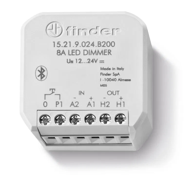 Диммер электронный для ленты LED ШИМ 8А 12-24В DC монтаж в коробке IP20 BLE- Yesly FINDER 15219024B200