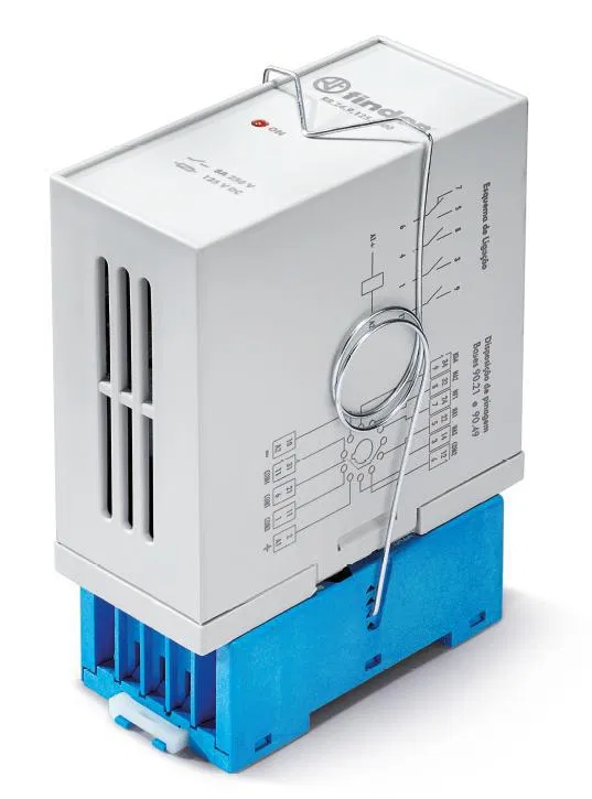 High-speed industrial relay (3ms) 35mm rail mounting 1CO + 3NO 8A AgCdO 110-125V DC IP20 FINDER RR2491250000