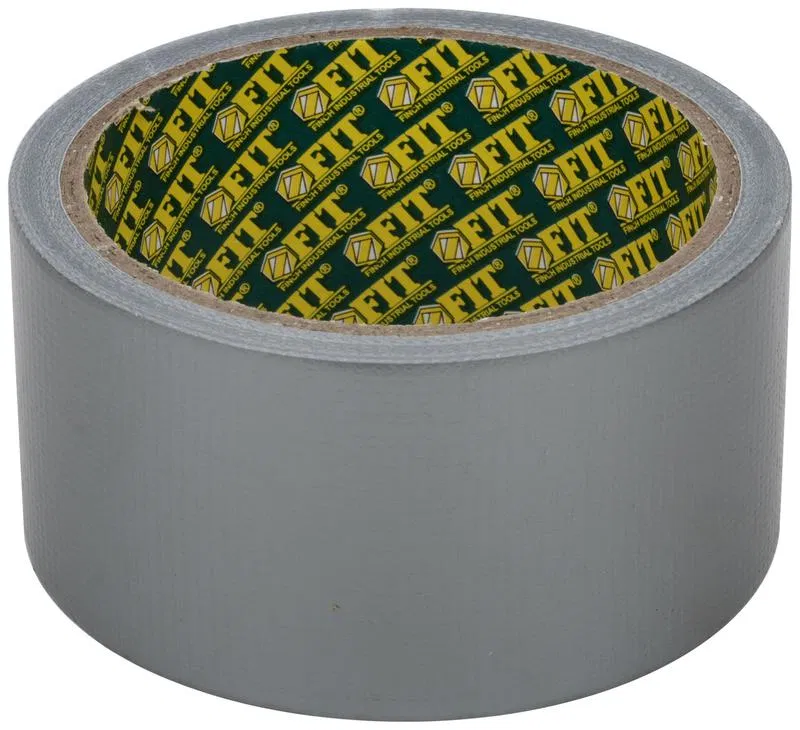 Лента клейкая универсальная армированная "Ductape" 48ммх10м FIT 11710