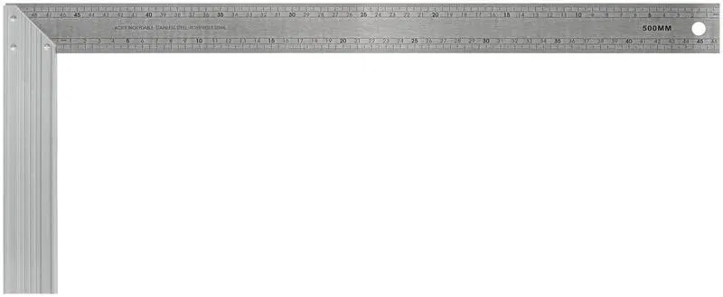 Угольник столярный профи 500х200мм FIT 19548