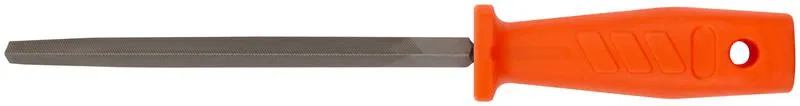 Напильник пластиковая ручка трехгранный 150мм FIT 42615