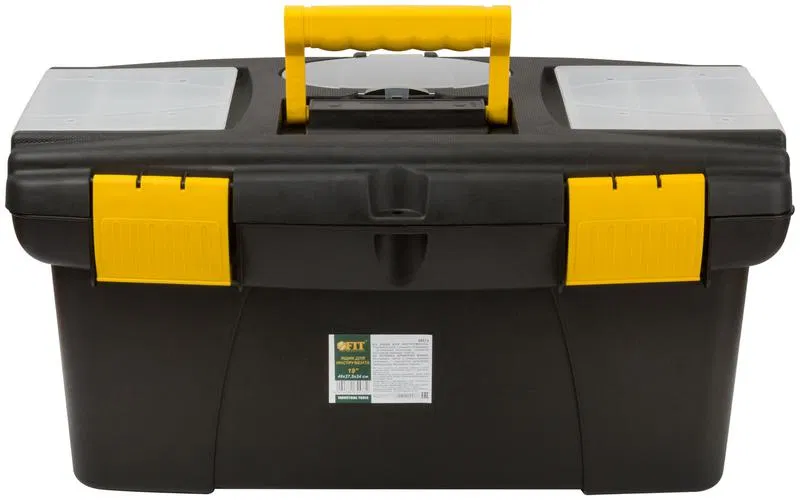 Ящик для инструмента пластик. 19дюйм ( 490х275х240мм ) FIT 65573