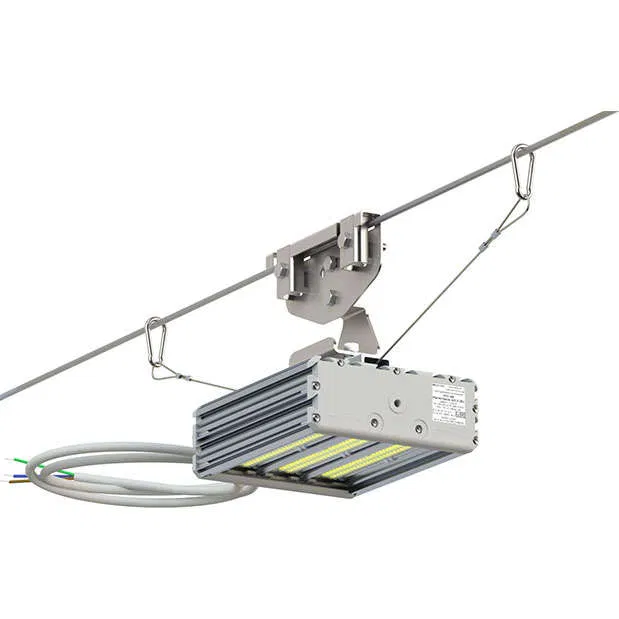 Explosion-proof LED luminaire USS-40 Magistral Sh1-2 2Ex 5000K IP67 cable suspension FOCUS USS01-040O0FEF02F06000