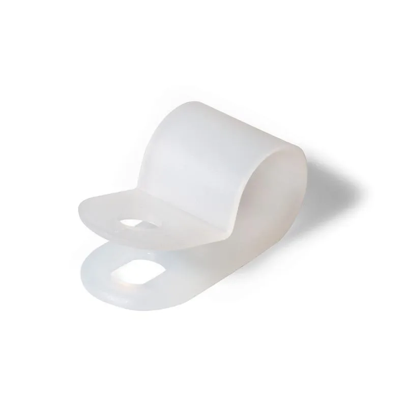 Скоба пластиковая СНК 6 (100шт) 66445 Fortisflex