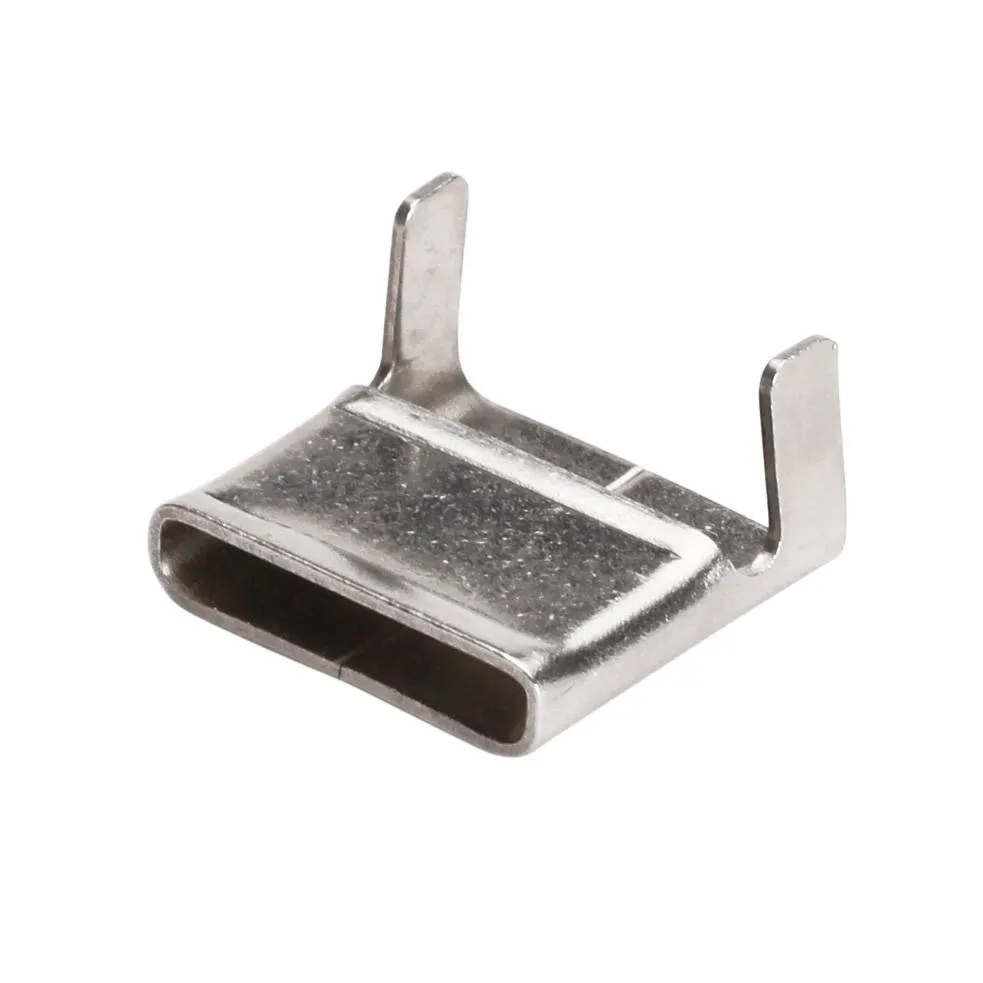 Скрепа бандажная СМ (316)-10 (100шт) 77648 Fortisflex