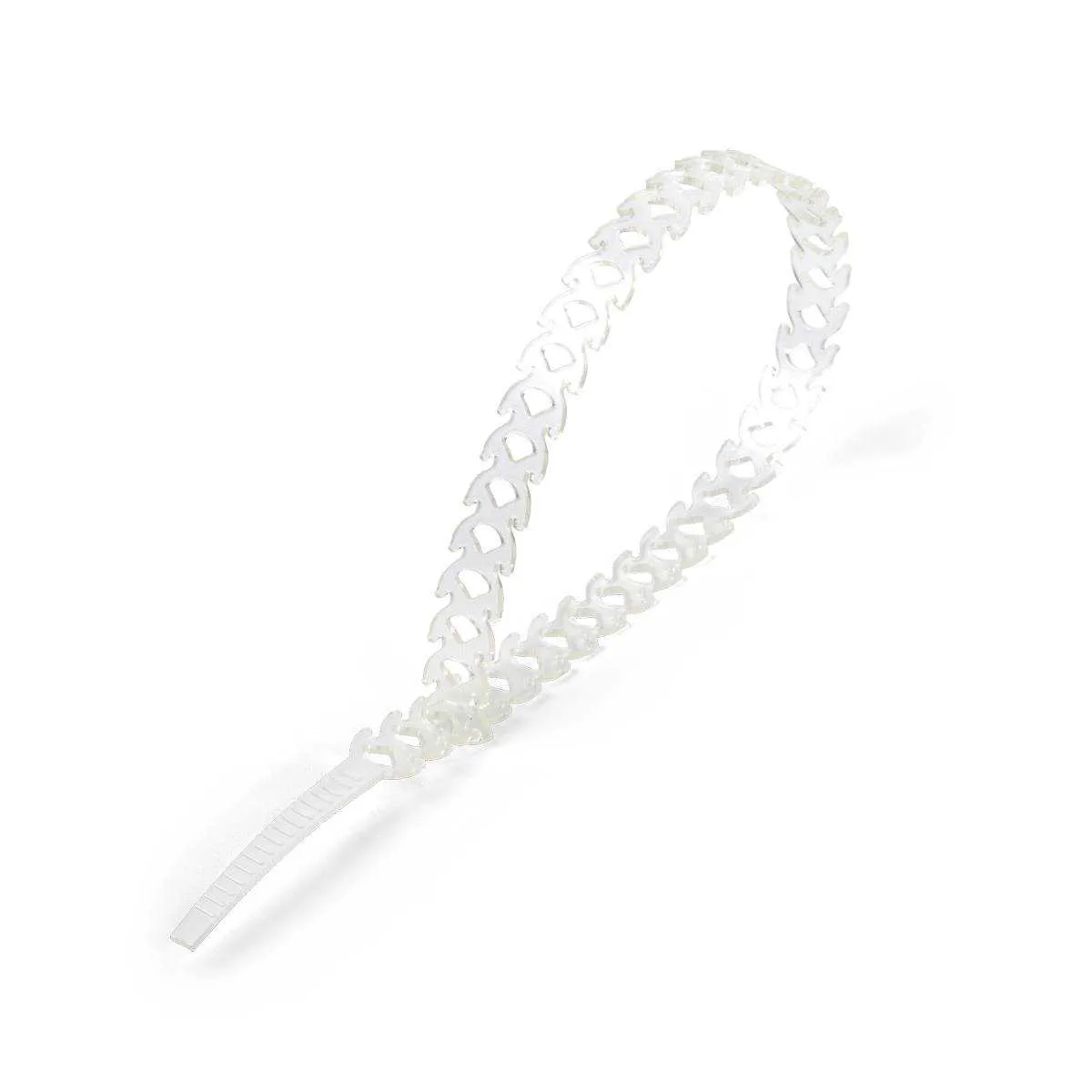 Стяжка нейлоновая T-flex 300 (бел) (20шт) 81467 Fortisflex