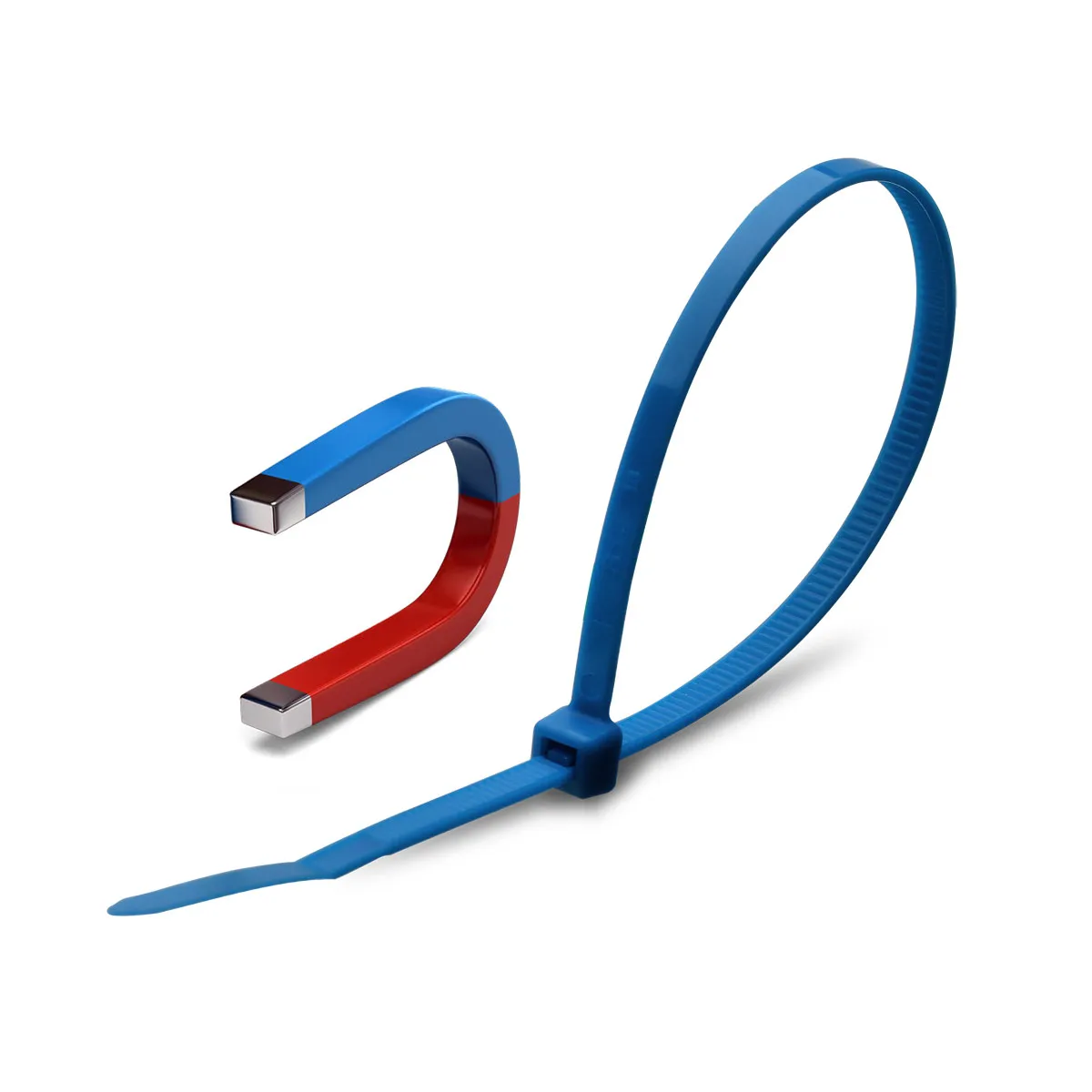 Стяжка нейлоновая КСС «Magnetic» 4х200 (син) (100шт) 87103 Fortisflex