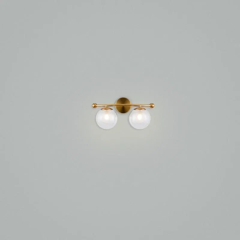 Светильник Lumos 40Вт G9х2 IP20 бра настен. Freya FR5262WL-02BS