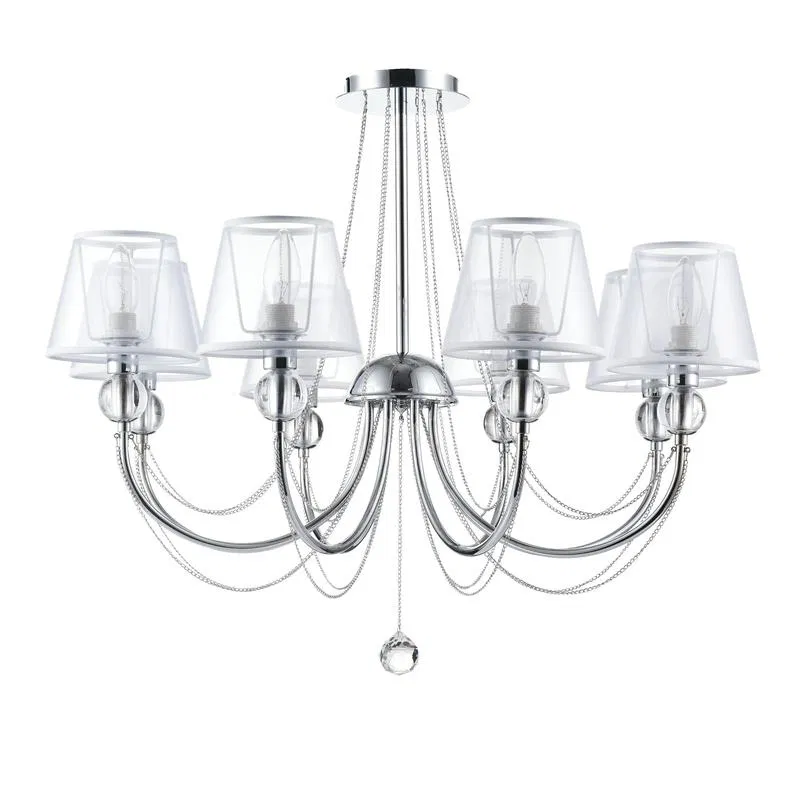 Люстра Beverly 40Вт E14х8 IP20 Freya FR5661-PL-08-CH