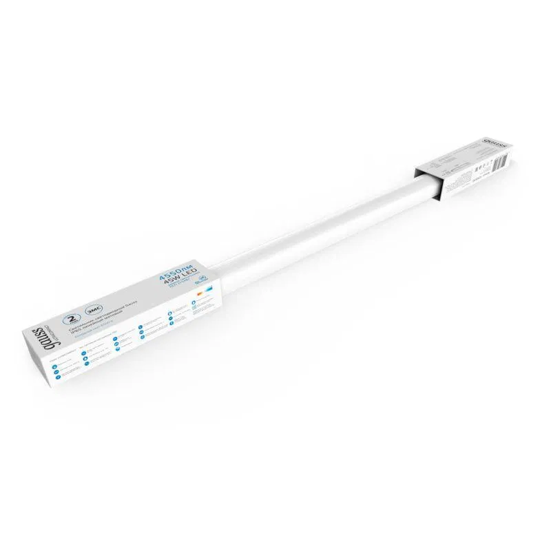Ultracompact LED luminaire 18W 4000K IP65 1700lm 590x40x30mm DSP linear matt diffuser GAUSS 143424218