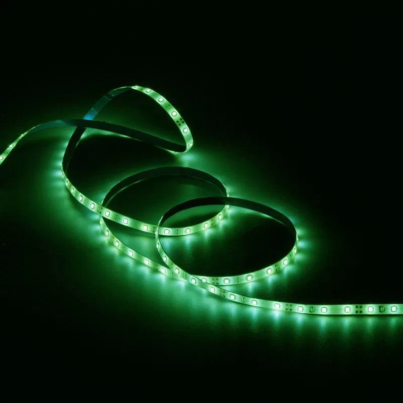 Elementary 2835/60-SMD LED灯带 4.8W/m 绿 IP66 210lm/m 12V 8mm (5m装) GAUSS 356000605