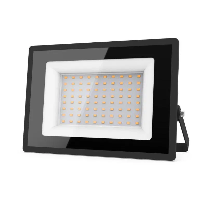 LED Floodlight Elementary 70W 3000K IP65 6300lm Black GAUSS 613527170