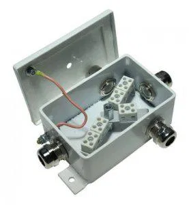 Коробка монтажная огнестойкая КМ-О (10К)-IP66-d 4 ввода 241037 Гефест