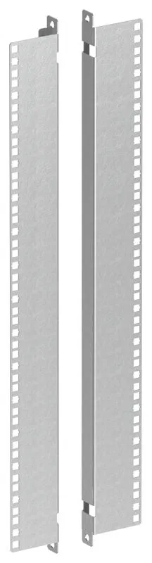 Профиль вертикальный 19дюйм 15U шир. 600 (уп.2шт) GENERICA LWE-15U-PRF-G