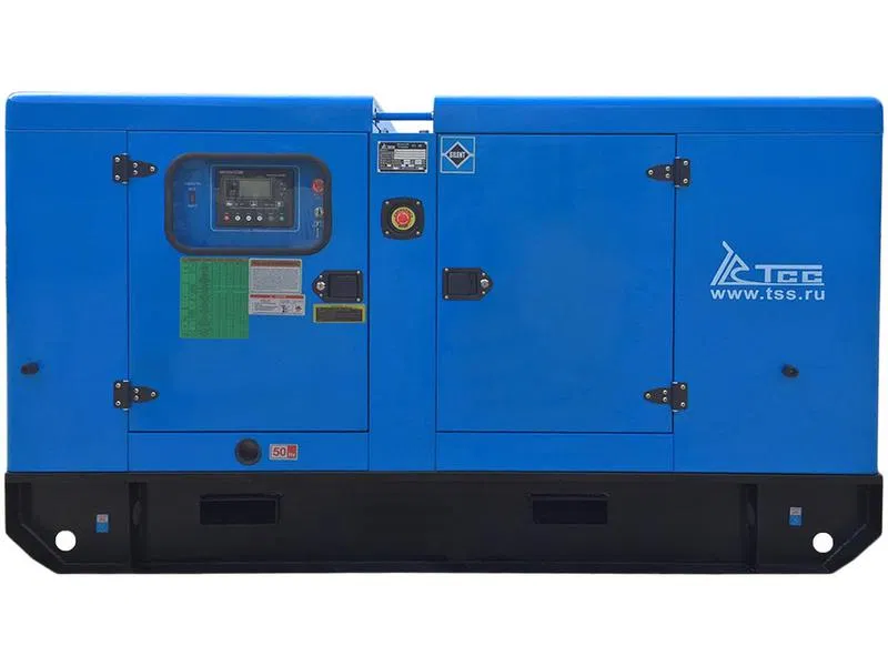 AD-30C-T400-2РКМ11 发电机/发电站，配备 ГК ТСС 040107 隔音罩