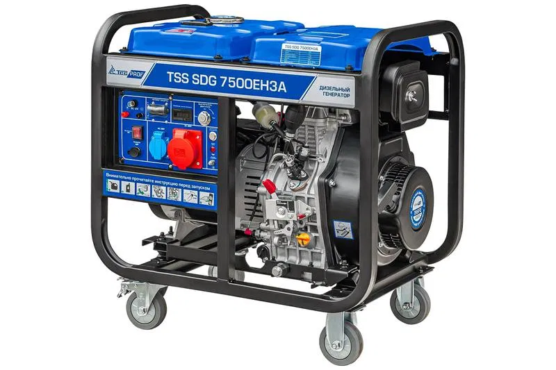 Электростанция/генератор дизельный TSS SDG 7500EH3A ГК ТСС 200027