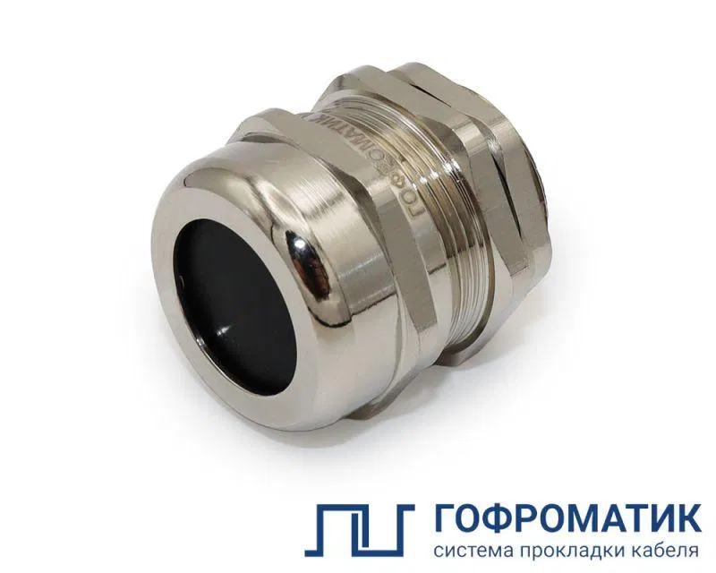 Cable gland M22 IP68 d10-14mm brass GOFROMATIC zeta30133