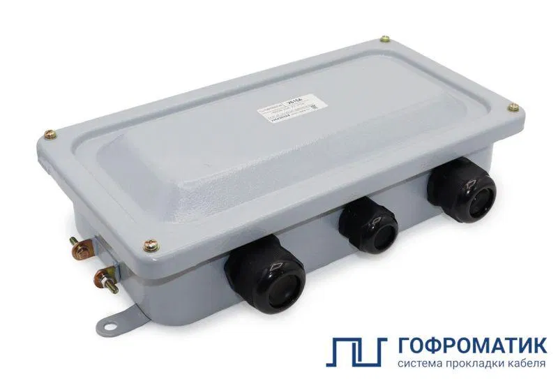Коробка клеммная У615А У2 IP54 пластиковый ввод ГОФРОМАТИК zeta30324 ЗЭТА Новосибирск