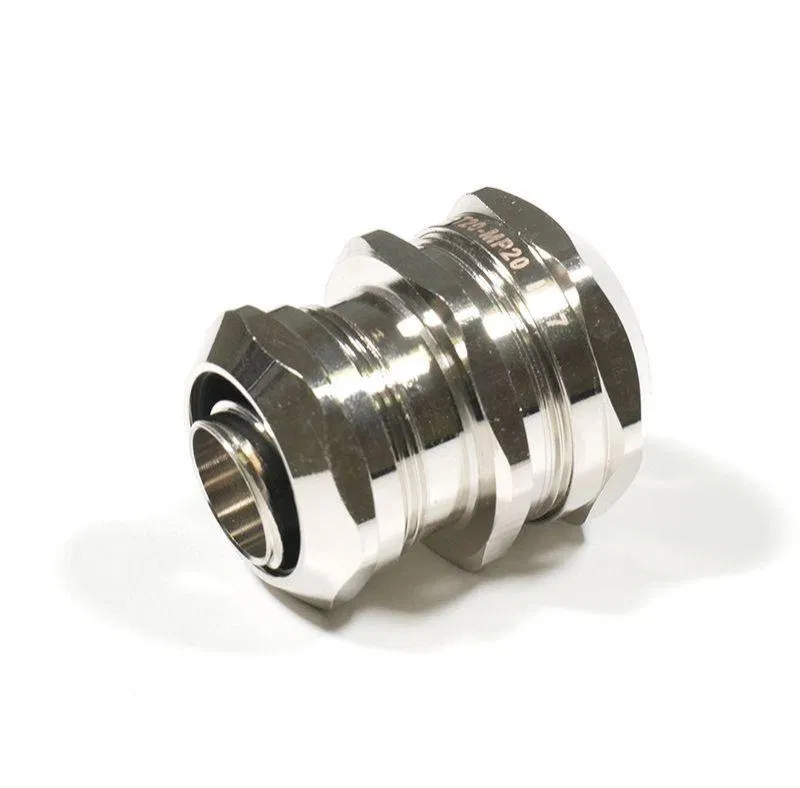 Pipe-to-flexible conduit coupling sleeve MTR-NS-T15-MR15 IP67 stainless steel GOFROMATIK zeta45553