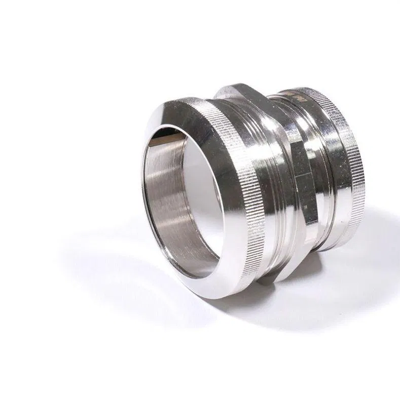 Coupling pipe-corrugated hose MTR-NS-T40-MP38 IP67 stainless steel GOFROMATIK zeta45577
