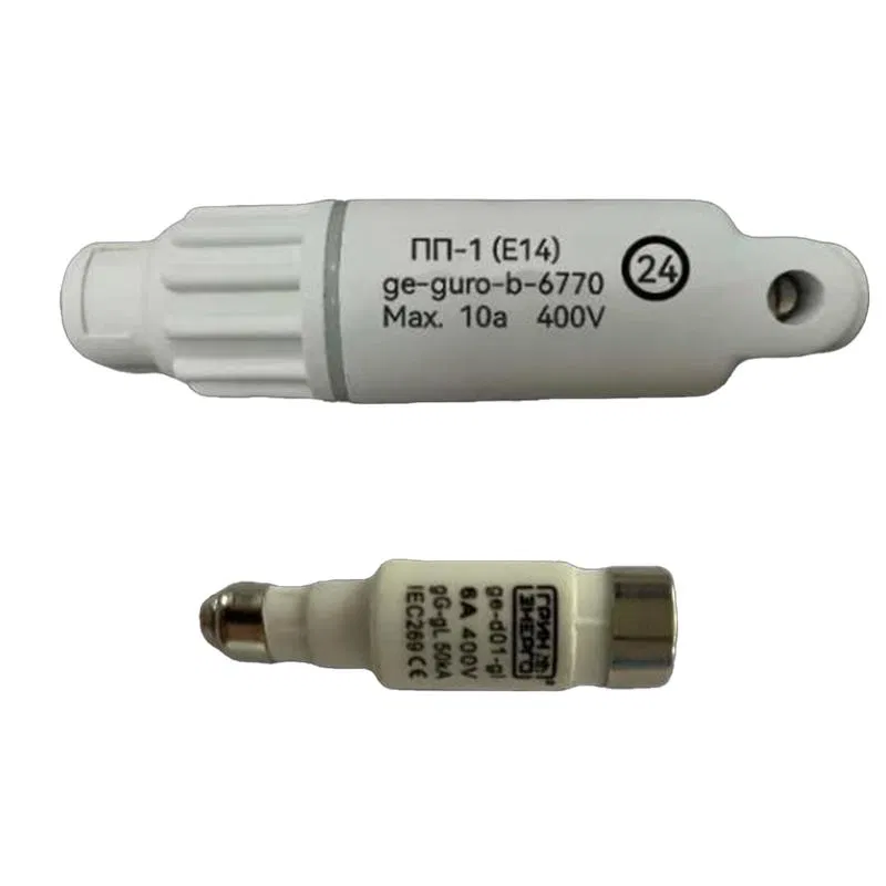 Предохранитель D01 gl 6А в комлекте с корпусом ПП-1 (E14) (GURO-B-6770) ГринЭнерго ge-guro-d01-06А ge-guro-d01-06a