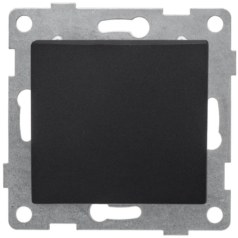 单极单掷单向转换开关 Bravo 10A 250V 机构石墨 GUSI С10В4-010