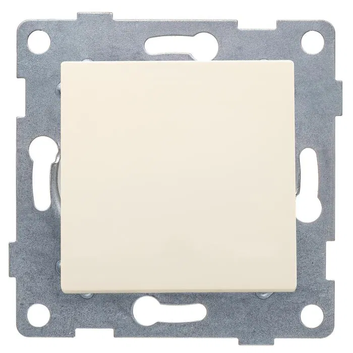 1-way switch SP Ugra 10A 250V mechanism beige GUSI C11V1-003