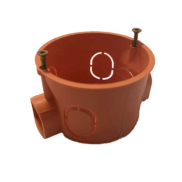 Mounting box SP 60x40 IP30 with cable channel for solid walls non-flammable orange GUSI S3M1.1 Ng Euro GUSI