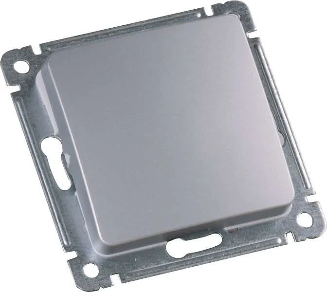 Механизм кнопки звонковой СП 1-кл 16А 250В серебр. HEGEL ВС10-431-06