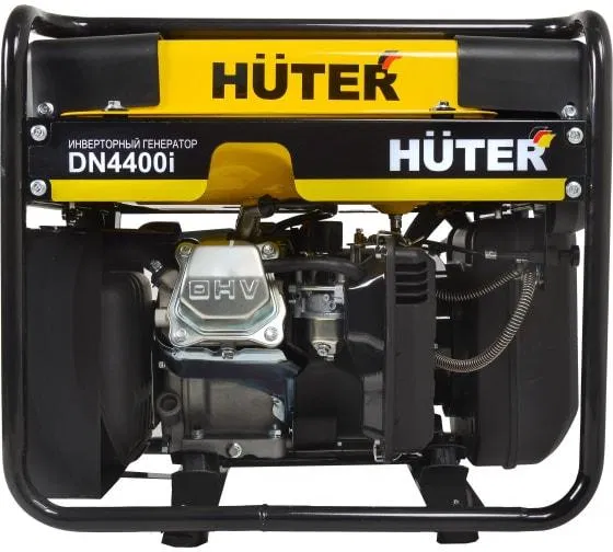 Генератор DN4400i инверторный 1ф 3.8кВ.А ручной стартер HUTER 64/10/5